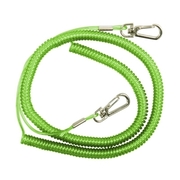 DAM linka Safety Coil Cord w. Snap Lock 90-250cm
