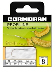 Cormoran PROFILINE hak przypon biały robak