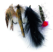 Mustad CL-Flykit zestaw much sz18 # Streamer Z04  4szt 