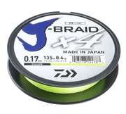 Daiwa plecionka J-Braid X4 Yello 135m